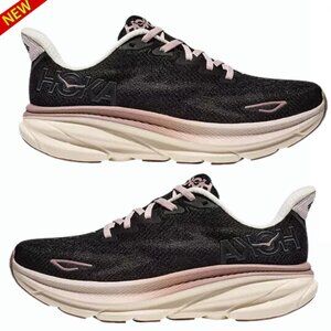 NWT HOKA Women's Clifton 9 Running Shoes, Obsidian